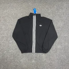 【本日限定特価】adidas Originals メンズ ジャケット スリーダブル パッチワーク ブラック/ホワイト M-XXL [本日特価|新品未使用品]