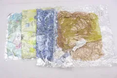 ショール ストール 4点セット 未使用 花柄他 シースルー まとめて まとめ売り 小物 レディース 【中古】