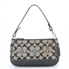 コーチ シグネチャー キャンバス アクセサリーポーチ レザー ショルダーバッグ 肩掛け トート ハンド 6094 レディース EEE CD21-4【中古】