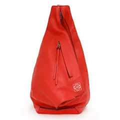 LOEWE ロエベ アントン リュック バッグパック レザー 赤 レッド 2025年最新】バッグ ロエベ アントンの人気アイテム - メルカリ