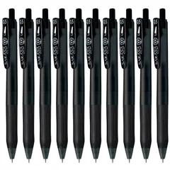 ゼブラ サラサクリップ 0.5mm 黒 クリアブラック 10本セット