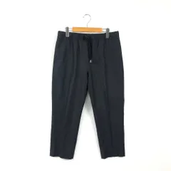 GRAMICCI　KIYONAGA&CO.　LORO　PIANA　グラミチ　ロロピアーナ　K-212001　STRAIGHT EASY SLACKS　ストレートイージーパンツ　Lサイズ　チャコールグレー