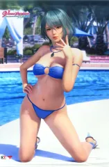 【中古】タペストリー たまき 撮り下ろしB2タペストリー 「PS5/PS4/PCソフト Venus Vacation PRISM -DEAD OR ALIVE Xtreme-」 WonderGOO購入特典