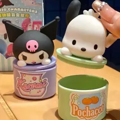 2点3333円♡新作♡新品♡クロミちゃん♡サンリオ♡蓋付き収納ボックス 新品 ふた付き 収納ケース サンリオ クロミ ボックス 小物入れ