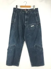 ジョニーブレイズ　デニム　セットアップ　コブラ　ネイビー　上3XL　下W38 未使用デッドストック ジョニーブレイズ コブラ デニム
