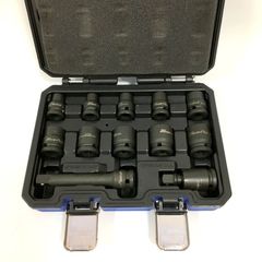 BLUE POINT ブルーポイント インパクトソケットセット BLP12ISS12 1/2 12.7mm 六角形 Snap-on ハンドツール メンテナンス 車両整備 工具△ DW3252