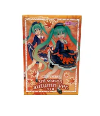 美品 フィギュア 初音ミク 3rd season autumn ver. タイトー