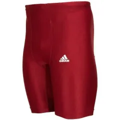 アディダス(adidas) ジュニアアンダータイツ ミディアム QR A6781-X49917 カーディナル 150cm