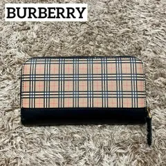 2024年最新】バーバリー BURBERRY ラウンドファスナー 長財布 小銭入れ付き HERON VINTAGE CHECK ブラウン レディース  8005389-crimsonの人気アイテム - メルカリ