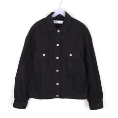 ZARA(ザラ) オーバーサイズ デニムジャケット レディース S デニム CJ1331