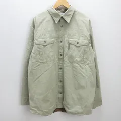 H■コロンビア/Columbia EM7547 フォートロックIIシャツ ジャケット【XL】ベージュ/MENS■46【中古】