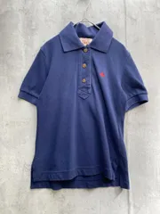 Vivienne Westwood Red Labelネイビー ポロシャツ 半袖 ヴィヴィアンウエストウッド ポロシャツ 半袖 ネイビー 赤ライン
