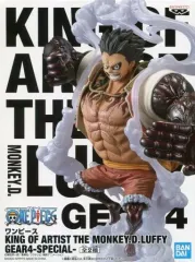 【中古】フィギュア モンキー・D・ルフィ(口開け) 「ワンピース」 KING OF ARTIST THE MONKEY-D-LUFFY GEAR4-SPECIAL-