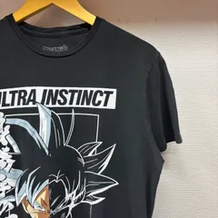 古着 M Tシャツ DRAGONBALL超 ドラゴンボール超 孫悟空 アニメ クルーネック 黒
