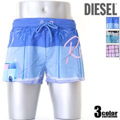 DIESEL ディーゼル ロゴ ショートパンツ ボトム 水着 海水パンツ DIESEL ディーゼル サーフパンツ メンズ 水着 海パン ショート