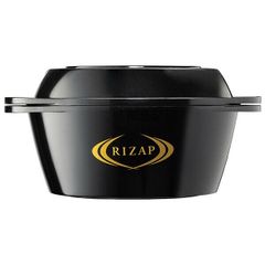 ヘルシー 万能鍋 RIZAP レシピ付き IH ガス火 対応 水なし 水無 無水 鍋 ライザップ スケーター