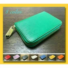 【本革コインケース】財布 コンパクト ラウンドファスナー レディースメンズ