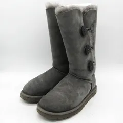【美品】UGG ブラック ボタン付きロングブーツ 2025年最新】UGGロングブーツの人気アイテム - メルカリ