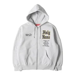【新品同様】Supreme シュプリーム パーカー ヘザーグレー サイズ:S | 24SS ロゴワッペン スウェット ジップパーカー (Salvation Zip Up Hooded Sweatshirt) | トップス フーディー【メンズ】【中古】