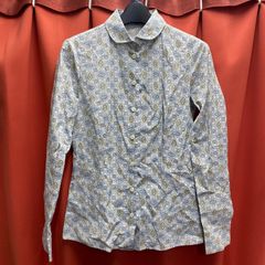 極美品】TOMORROWLAND 総柄 幾何学 ブラウス 長袖 高級ライン - メルカリ