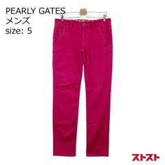 美品】PEARLY GATES 総柄ボタニカルパンツ 花柄 ピンク ゴルフ6 - メルカリ