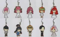 【中古】雑貨 全10種セット ラバーストラップ きゅんキャラいらすとれーしょんず 「一番くじ 映画 五等分の花嫁 ～君との出逢い～」 N賞