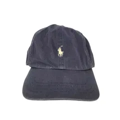 POLO ポロ ラルフローレン 90s キャップ ブルー レザーベルト⭐︎ POLO ポロ ラルフローレン 90s キャップ ブルー レザーベルト