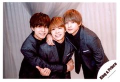 King&Prince 18年 FirstConcertオフショット 岸優太/永瀬廉/平野紫耀 公式写真 *1枚
