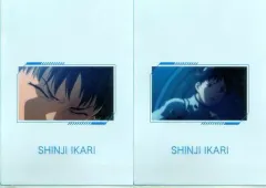 【中古】クリアファイル 碇シンジ(A) A4クリアファイルセット(2枚組) 「一番くじ シン・エヴァンゲリオン劇場版～初号機、覚醒…!～」 H賞