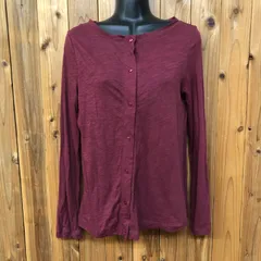 UNITED ARROWS＊PINK LABEL 日本製 ユナイテッドアローズ ピンクレーベル レディース 長袖 トップス 薄地 カーディガン 前開きボタン コットン100% 無地 カジュアル