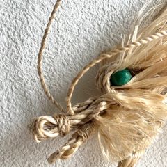 精麻しめ縄リース「龍」 精麻しめ縄リース「龍」 インテリア・生活道具