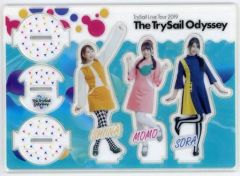 【中古】アクリルスタンド・アクリルパネル TrySail アクリルスタンド 「LAWSON presents TrySail Live Tour 2019 “The TrySail Odyssey”」