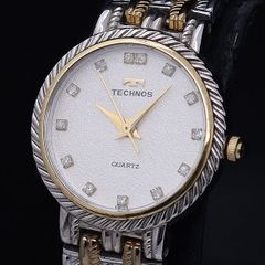 TECHNOS レディースクオーツ 18kゴールドクラウン 稼働品 - メルカリ