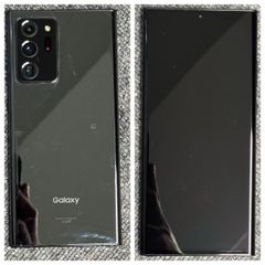 [ジャンク品」SAMSUNG Galaxy Note20 Ultra 5G  SCG06 ミスティックブラック【管理番号：B051603】