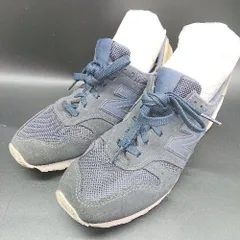 ◇ Θ NEW BALANCE ニューバランス カジュアル系 ローカットスニーカー サイズ24cm ネイビー系 レディース E  【1507280000069】