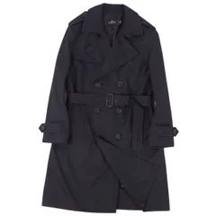 美品 コーチ COACH コットン トレンチコート ベルト付き 無地 アウター メンズ S ブラックのサムネイル