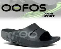 ウーフォス ウーアー スポーツ ユニセックス OOFOS OOahh SPORT MATRIX BLACK 2000050144242 マトリックス ブラック リカバリーシューズ シャワー サンダル