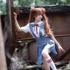 Cosplay 新世紀エヴァンゲリオン風 綾波レイ 明日香 惣流 アスカ