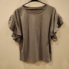KORMARCH  半袖　フリル  グレー