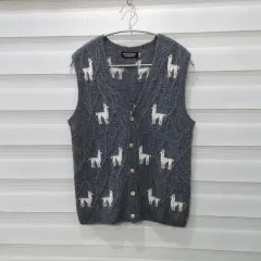 80s 超希少　教室デザイン　ペルー製ハンドメイドニット 20％OFF】YONETOMI NEW BASIC（ヨネトミニューベーシック