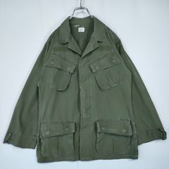 60s 米軍 実物 ジャングルファティーグ 5th SMALL REGULAR ミリタリー シャツ ジャケット コットン