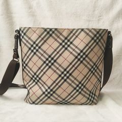 BURBERRY BLUE LABEL  バーバリーブルーレーベル ショルダーバッグ ノバチェック  ベージュ 斜めがけ レディース