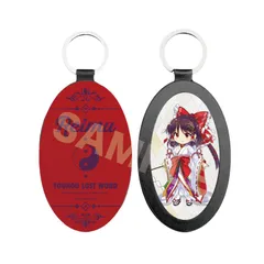 【新品/公式】東方LostWord_レザーキーホルダー＿01 博麗霊夢 公式グッズ colleize