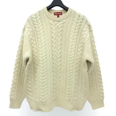 2025年最新】Supreme Appliqué Cable Knit Sweaterの人気アイテム 