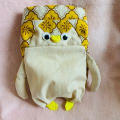 ペンギン着 ハンドメイド ペンギン巾着 サイズL - メルカリ