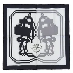 箱付未使用 エルメス HERMES 2025年 Brides de Gala Pixel ブリッド ドゥ ガラ ピクセル ポケットチーフ 42cm シルク100％ スカーフ 25SS メンズ