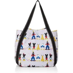 Disney ディズニー トートバッグ 大容量 バルーントート ミッキーフレンズ　オフホワイト DMK-149