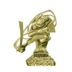 【中古】食玩 トレーディングフィギュア 相澤消太(ゴールド) 「僕のヒーローアカデミアバストアップヒーローズ3」