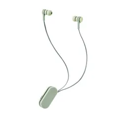 【新品・7営業日以内発送】エレコム ELECOM LBT-HPC17GN ワイヤレスイヤホン Bluetooth5．0 両耳 コードあり 巻き取り式 クリップ付 オリーブカーキ コンパクト LBTHPC17GN【沖縄離島販売不可】