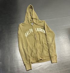 ラルフローレン RUGBY 薔薇 ブルドッグ 刺繍 ロゴ ジップアップ 